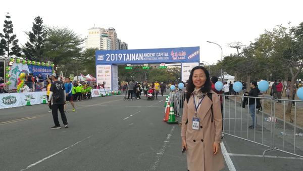 茂度體育總經理參加臺南馬拉松